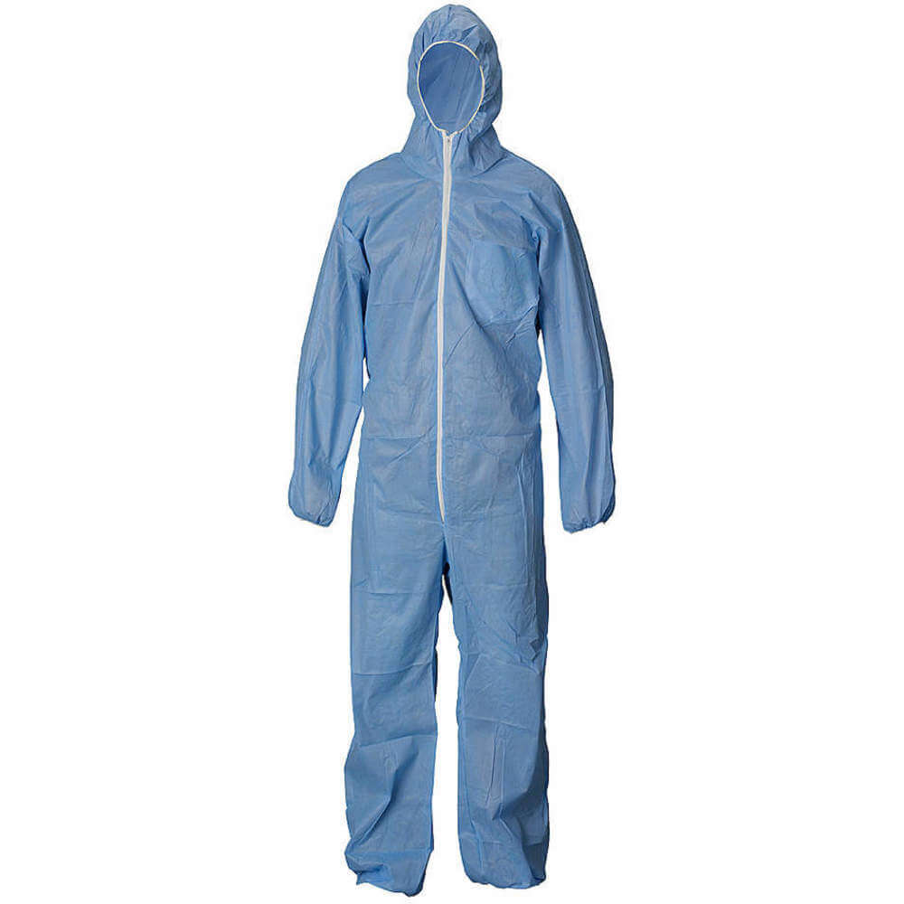 Hooded Coverall Basic SMS Blue 3XL PK25