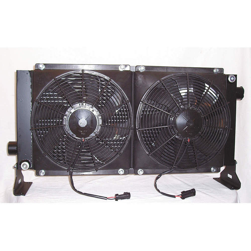 Oil Cooler 12 Vdc 8-80 Gpm 0.48 Hp