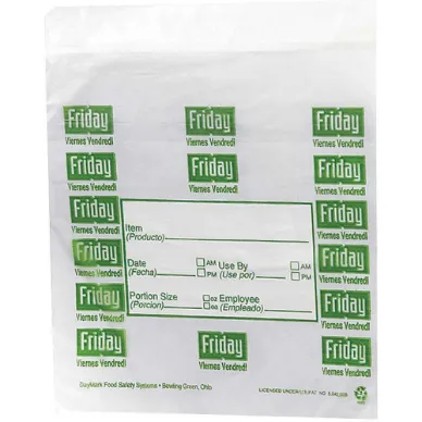 Day Portion Bag Friday - Pack Of 2000