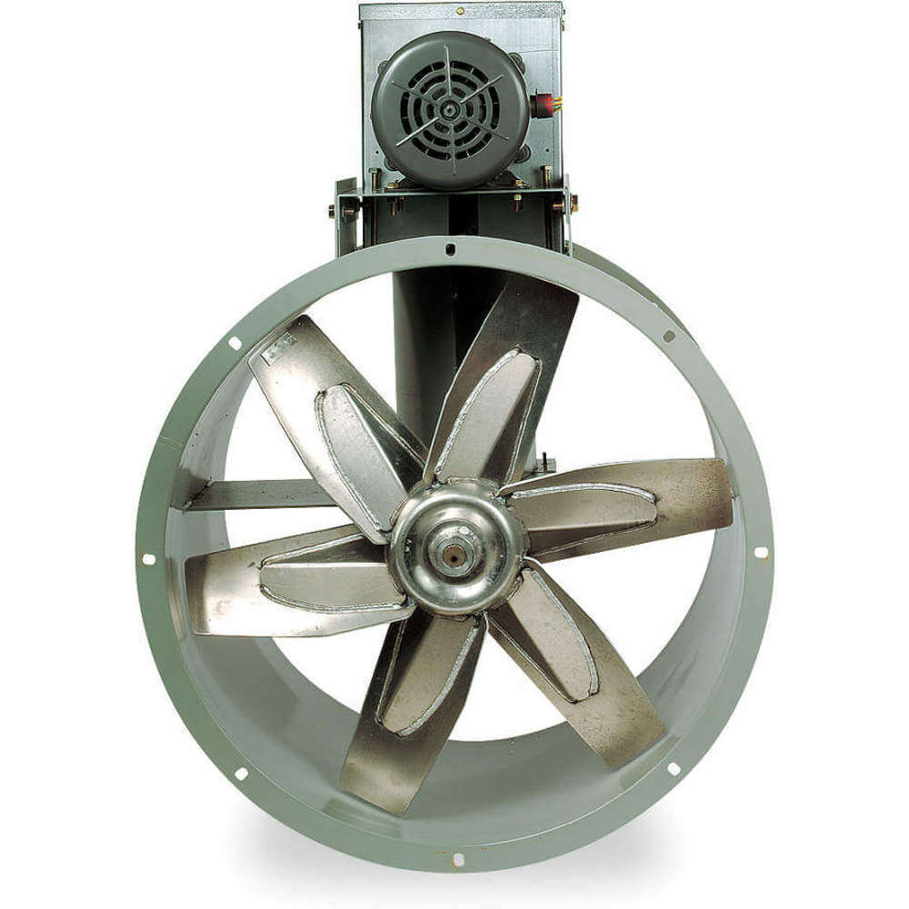 Tube Axial Fan With Drive Package 115/208-230 V
