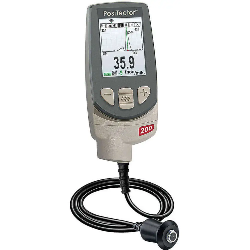 Ultrasonic-Coating Thickness Gauge, 0.5 - 40 Mils