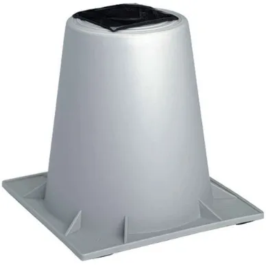 Heat Pump Riser 3 Inch Gray