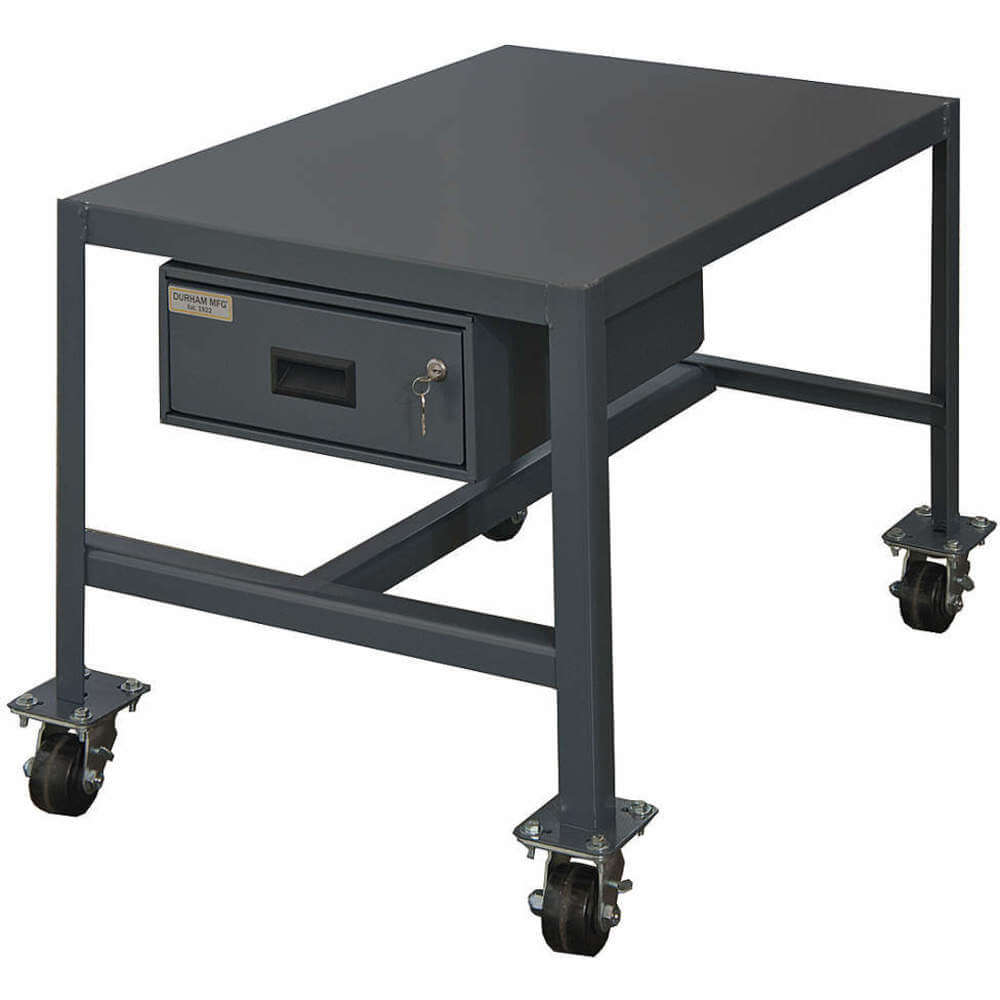Mobile MT Workbench, 1 Drawer, Capacity 2000 Lbs, Size 24 x 36 x 30 Inch