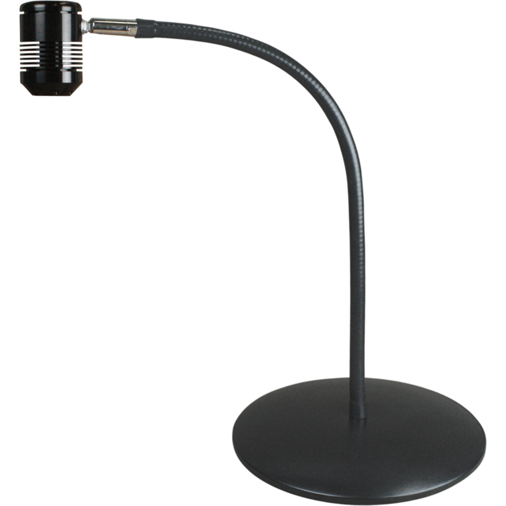 Saturn LED, Desk Base Light, Black, 25 Inch