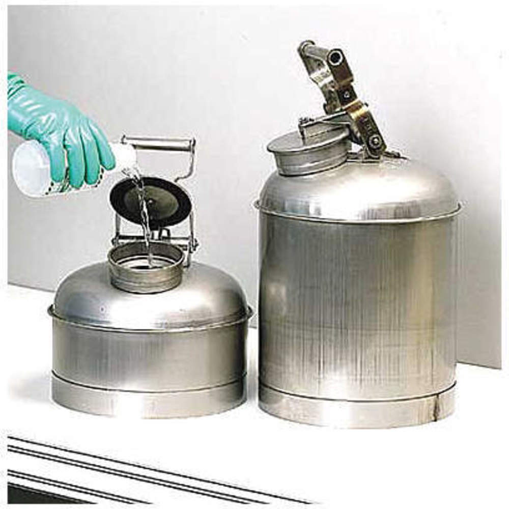 Stainless Steel Disposal Cans,2.5 Gallon, 28.6cm x 28.6cm Size