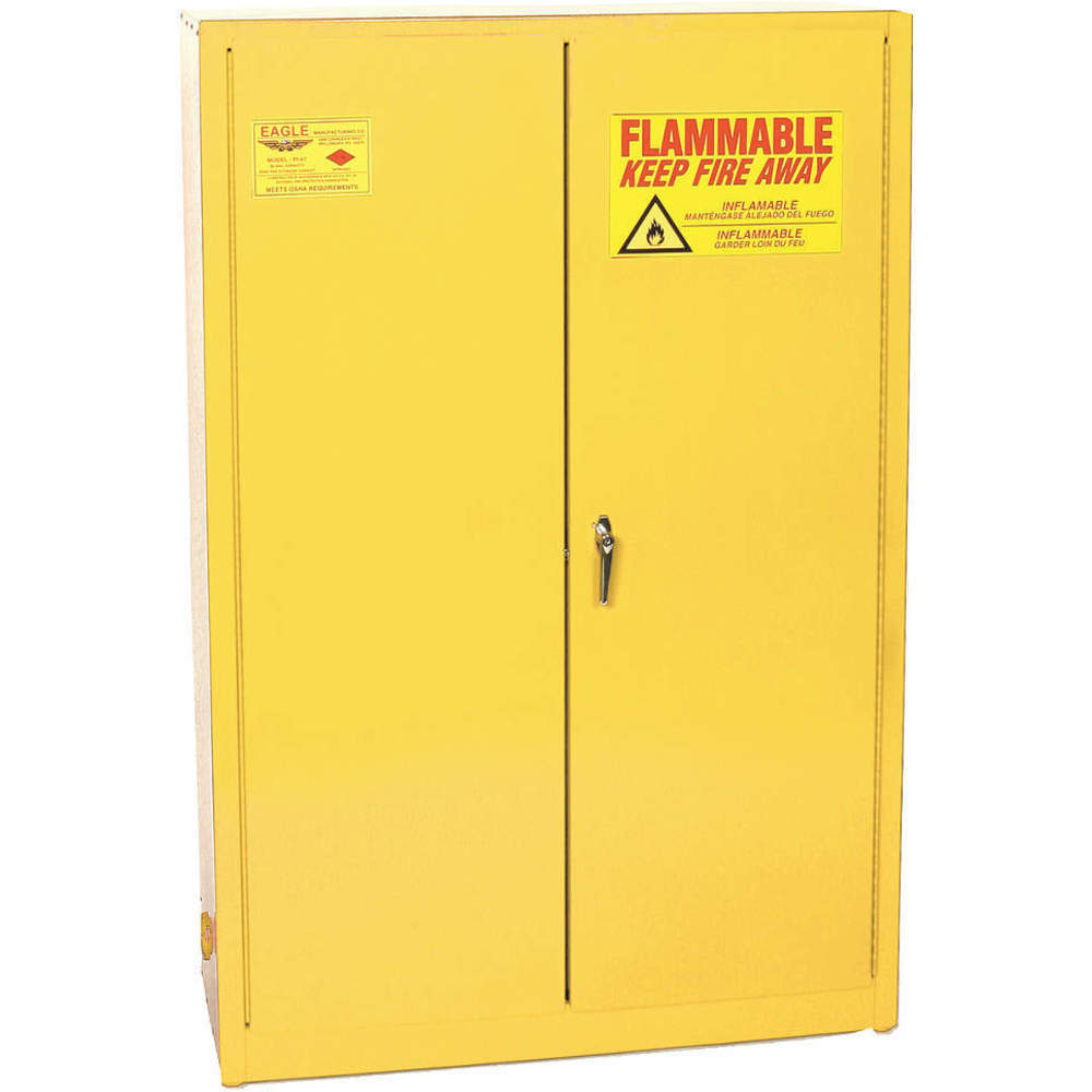 Paint & Ink Safety Cabinet, Self Closing Doors, 5 Shelves