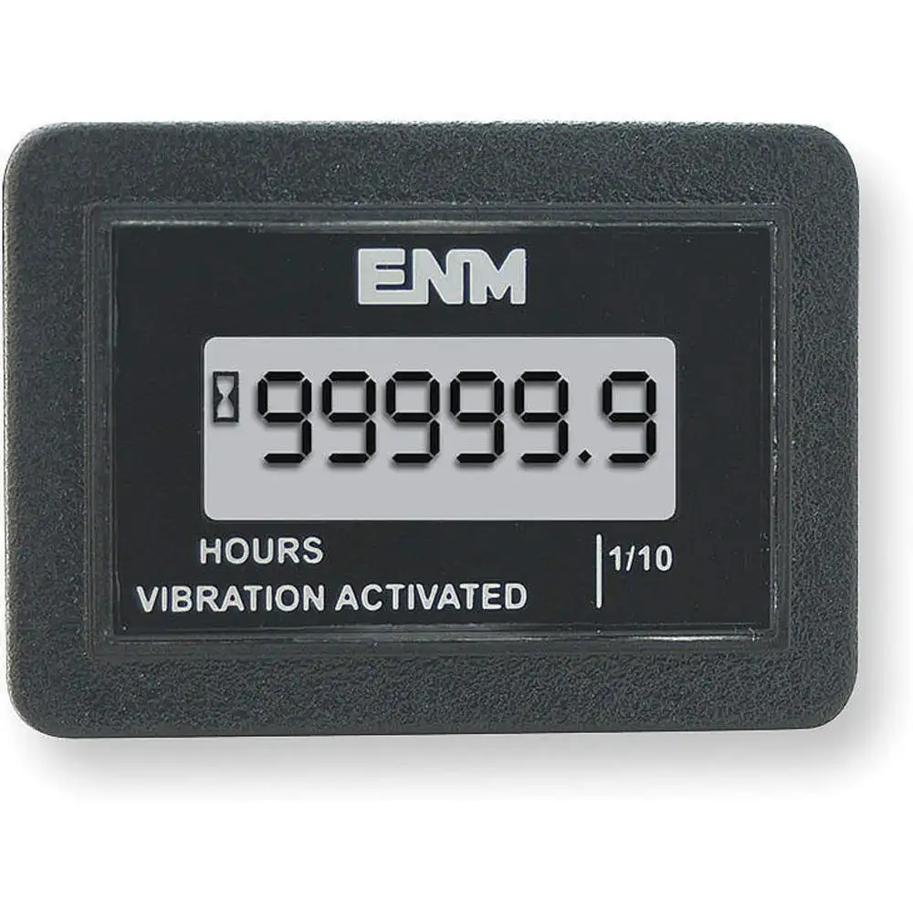 Hour Meter Lcd Flush Rectangular