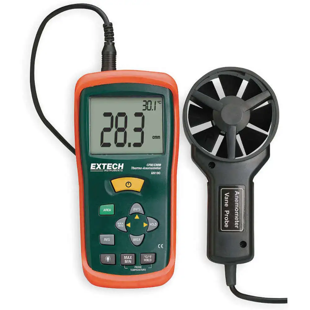 Thermo-anemometer Vane 80 To 5900 Fpm Nist