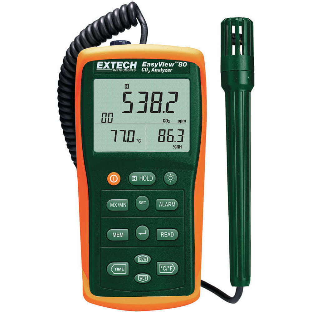 Indoor Air Analyzer 1 To 6000 Ppm Co2