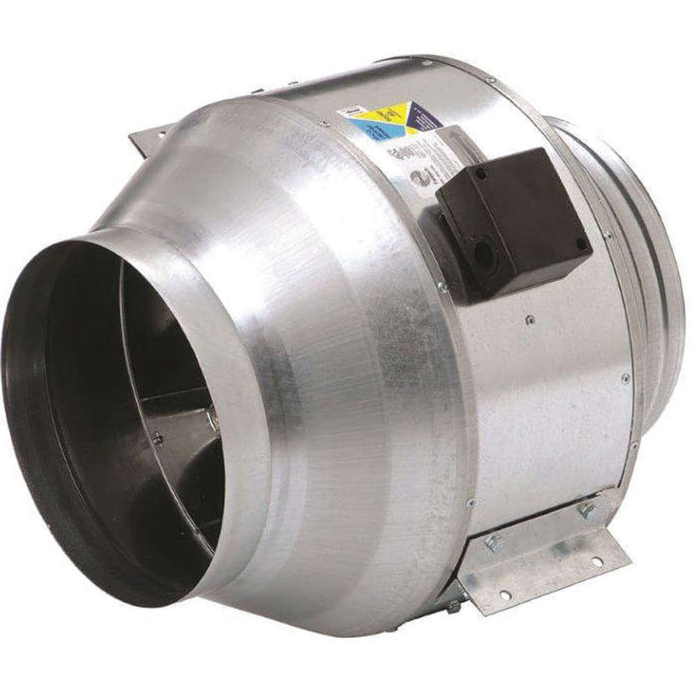 Mixed Flow Fan, 18 Inch Duct, With Metal Housing, 6236 cfm, 230-460V, 3 Phase