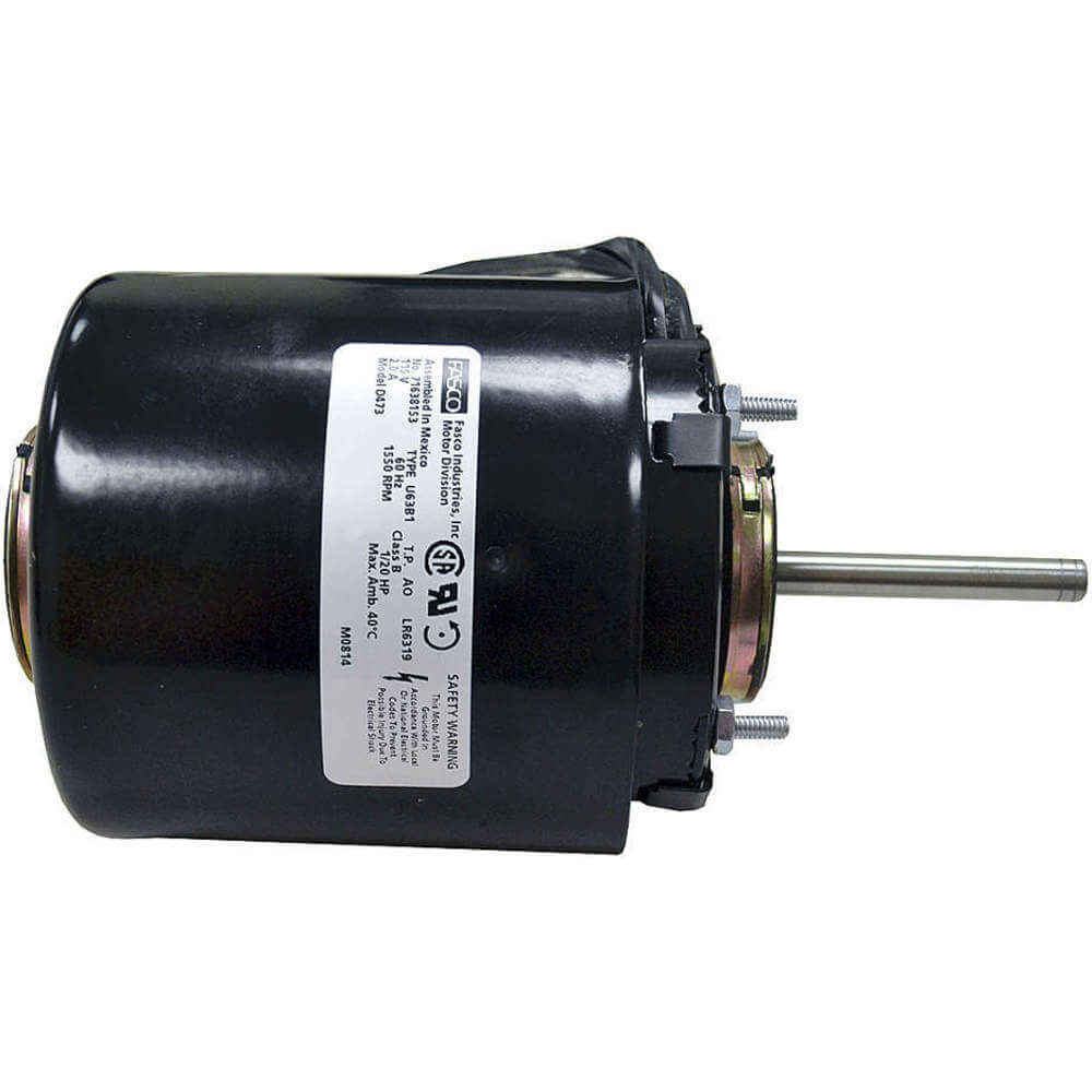 FASCO D473 HVAC Motor OAO 1/20 HP 1550 rpm 3.3 Inch Diameter | AH3KPU 32NA59