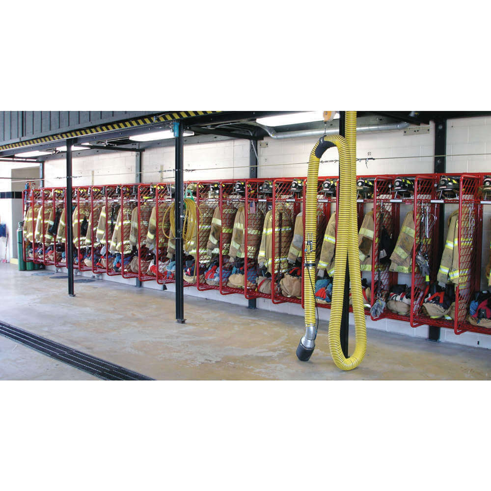 Turnout Gear Rack Wall Mount 4 Compartment