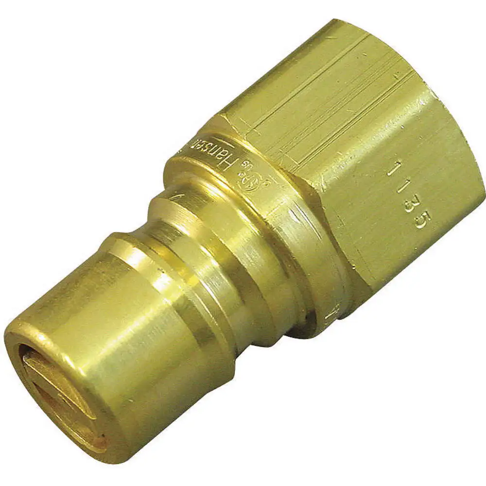 Coupler Plug (M)NPT 1 Brass