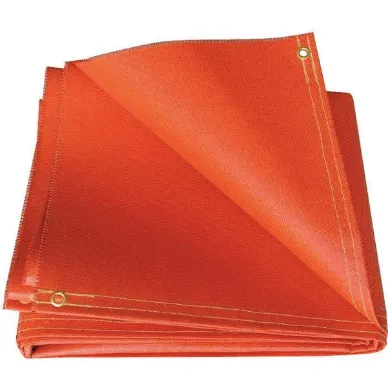 Welding Curtain 5 Feet Width 6 Feet Orange