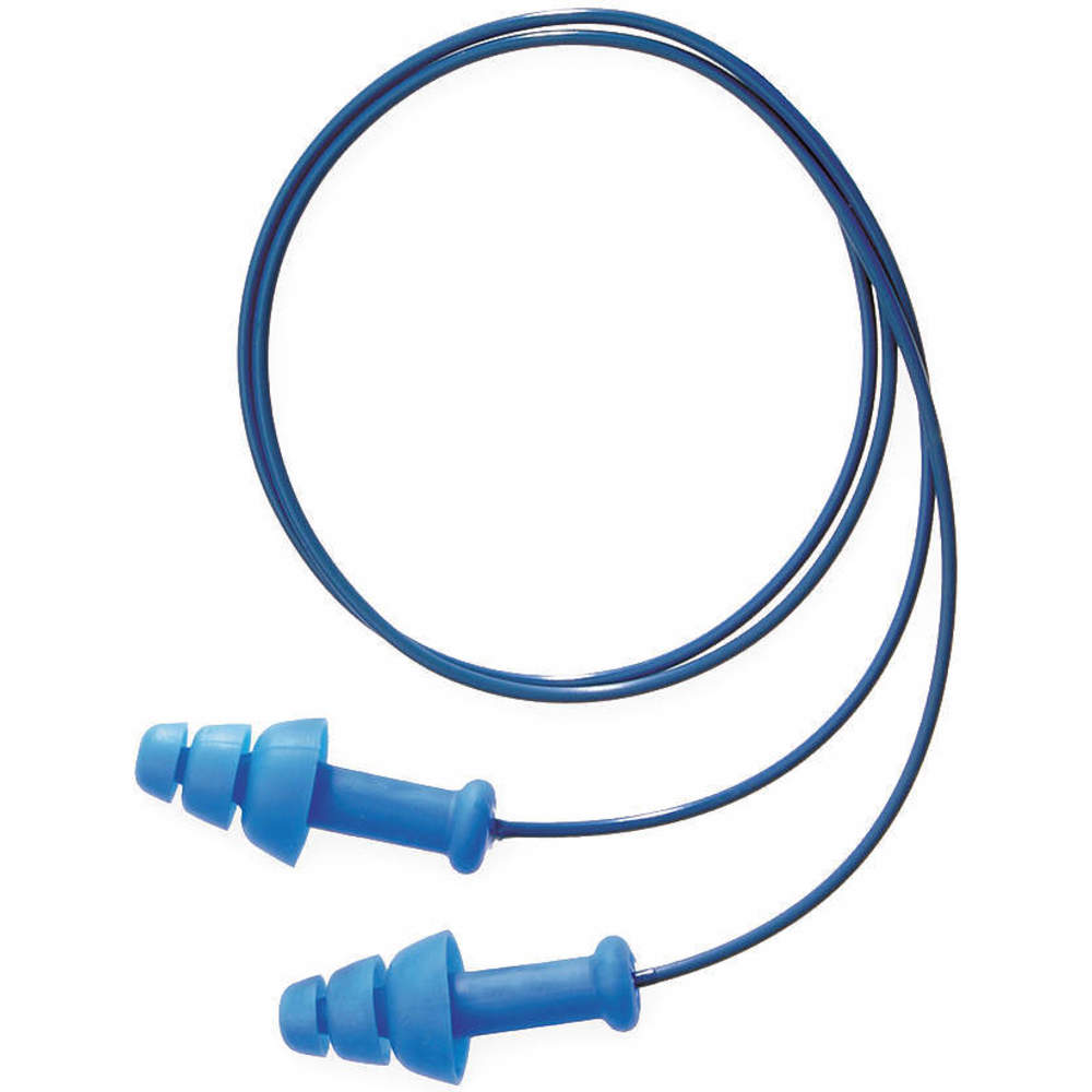 Ear Plugs 25db Corded Metal Detectable Universal - Pack Of 100