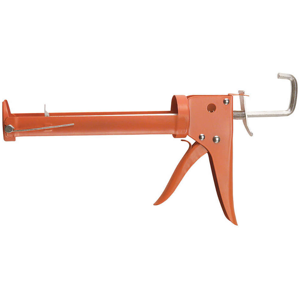 Caulk Gun Hex Rod Skeleton Orange 10 oz.