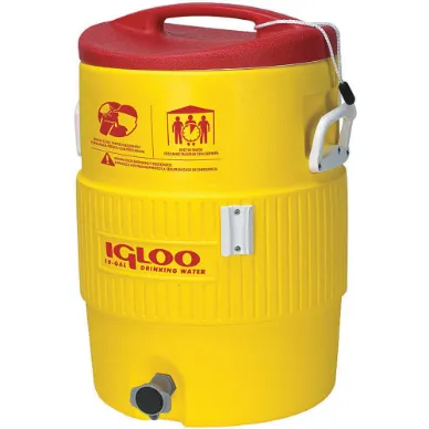 Beverage Cooler 10 Gallon Yellow