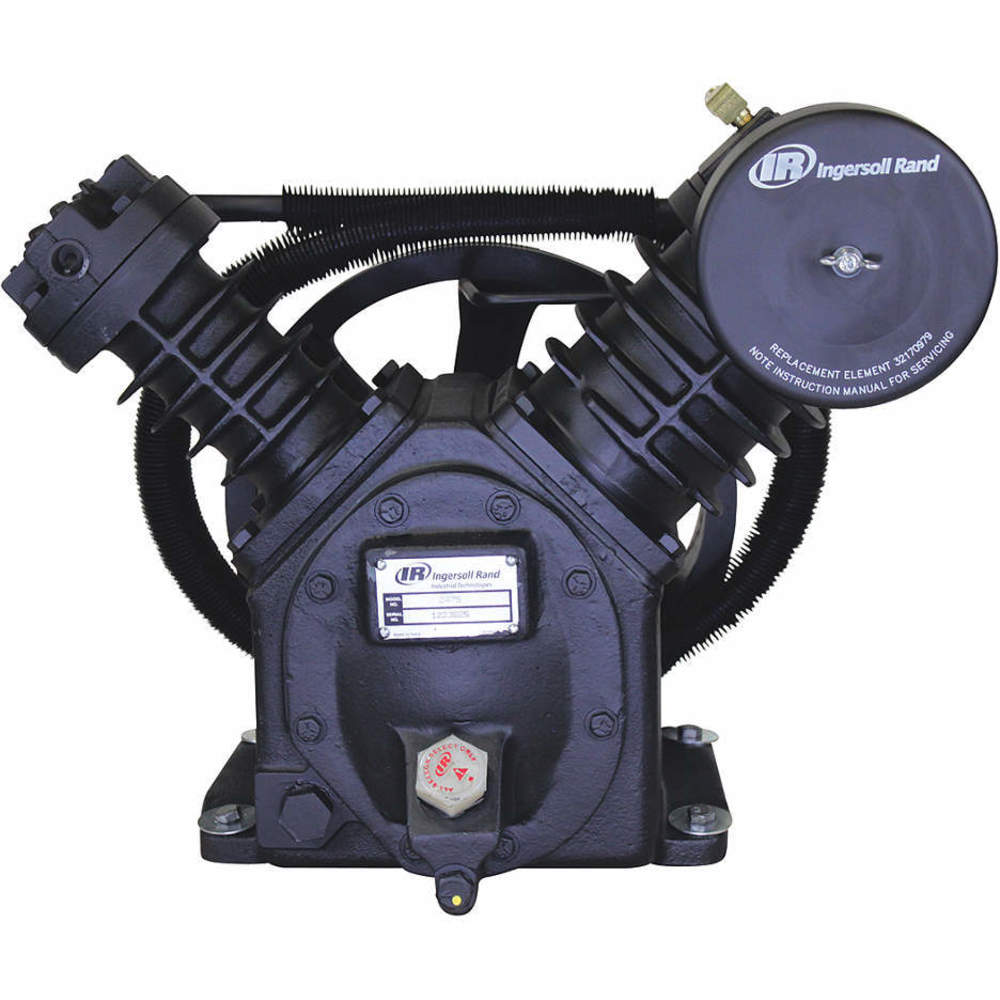 INGERSOLL-RAND 2475 Air Compressor Pump, Overhung Crankshaft, Cast Iron | AD9DYC 4R800