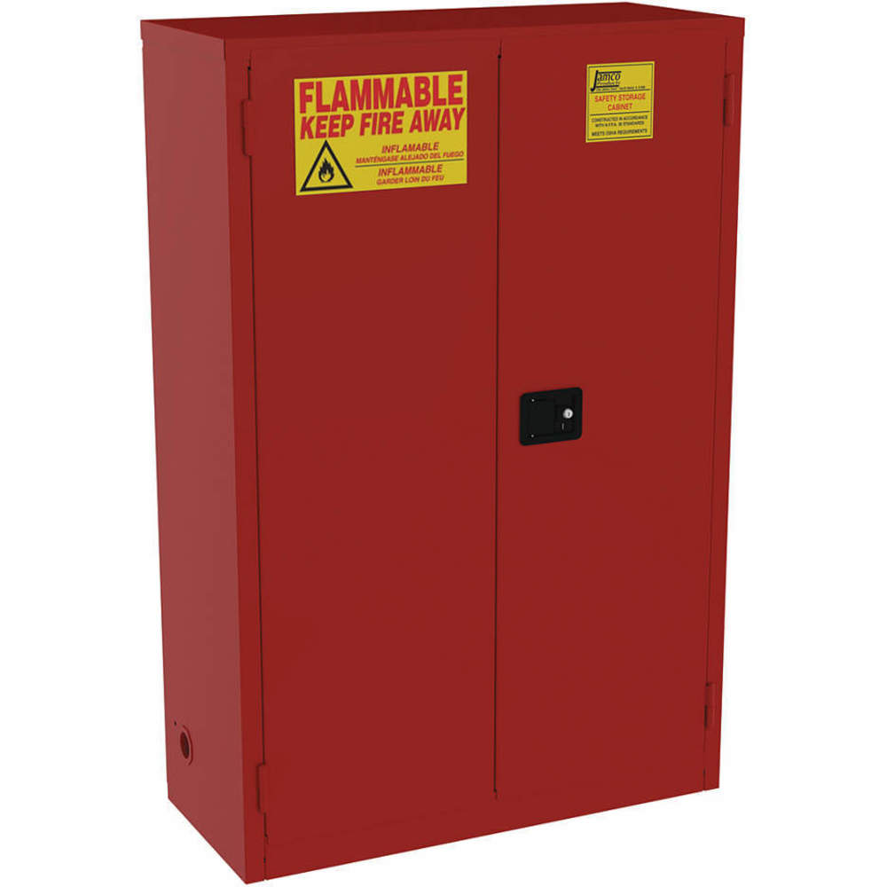 Cabinet 2-dr 72 Gallon Flammable 18x65x43