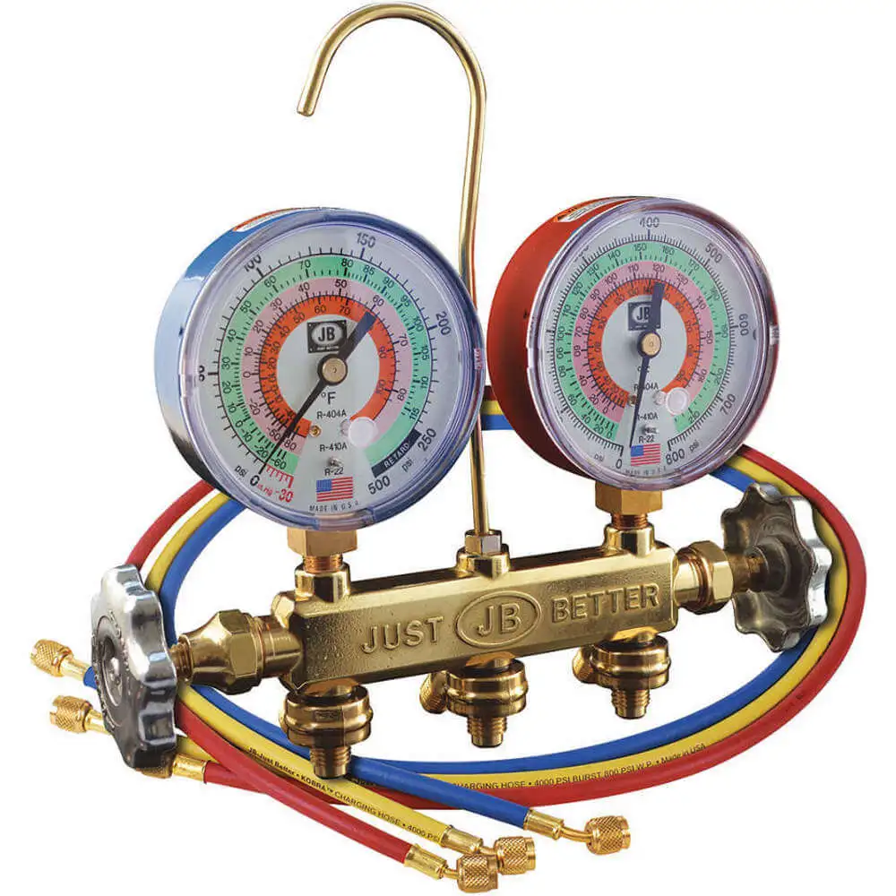 Charging Manifold With High Pressure Hose