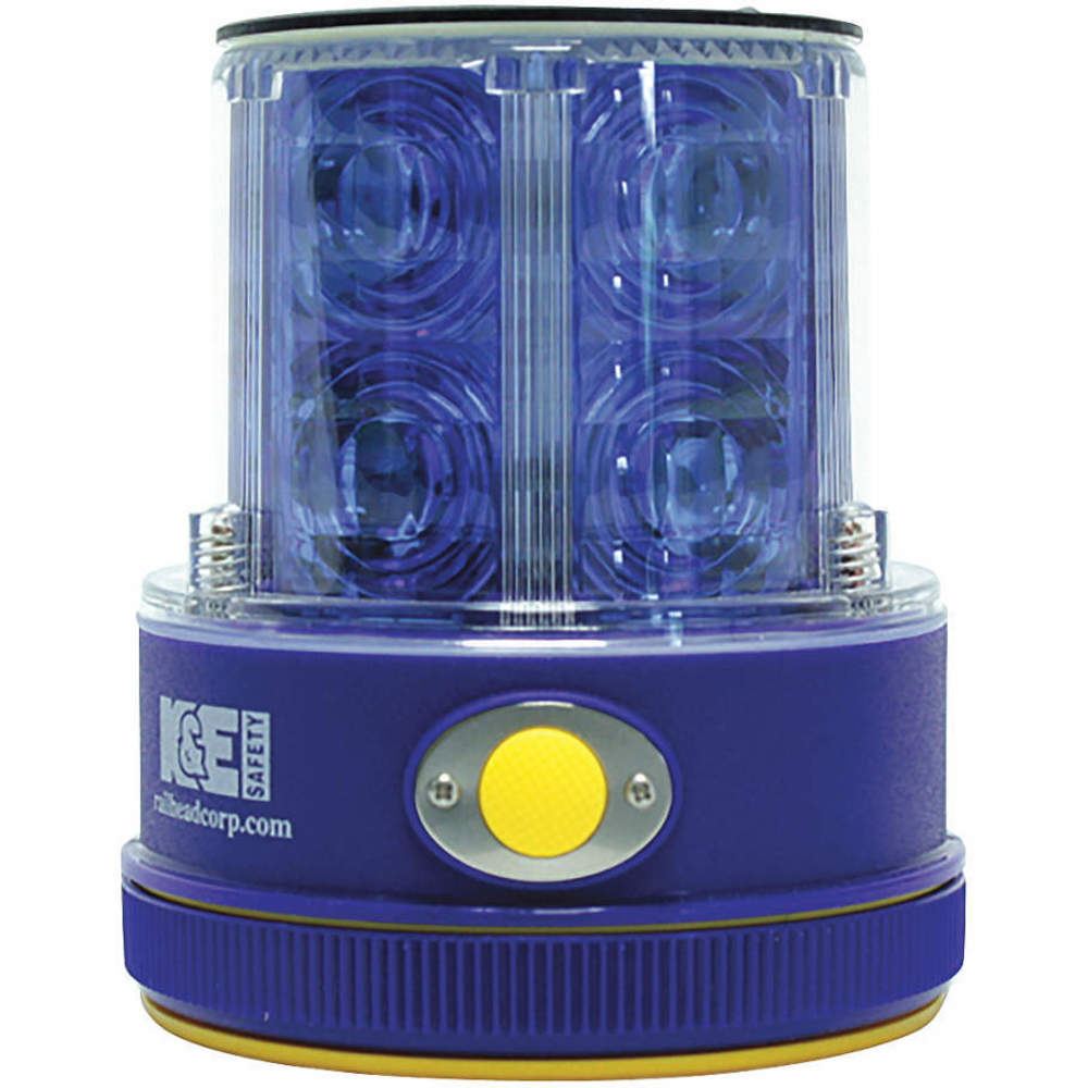 Rechargeable Safety Light Blue Solar