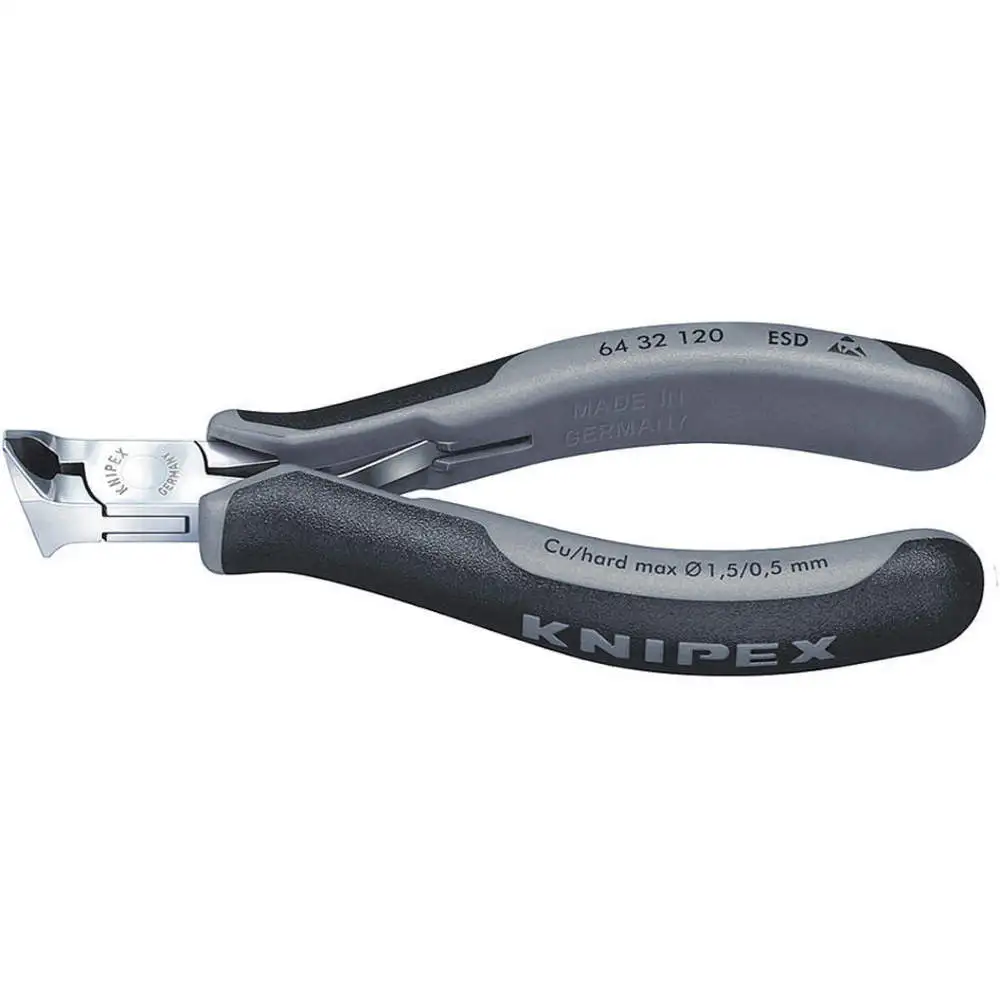 ESD End Cutting Nippers 4-3/4 Inch Length 7/16 Inch