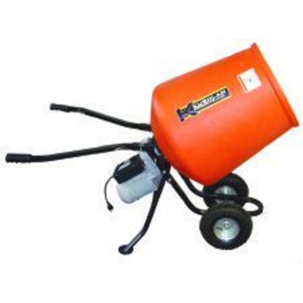 KUSHLAN PRODUCTS KPRO 350DD Wheelbarrow Cement Mixer, 3.5 Cubic Feet, 1/2 Hp | AG8HLE