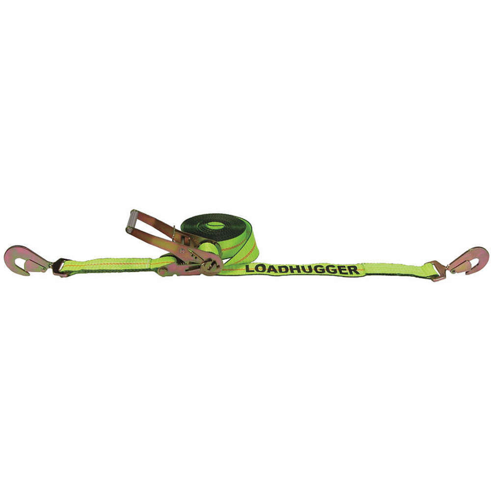 Tiedown Ratchet Strap Assembly Twisted Snap Hook