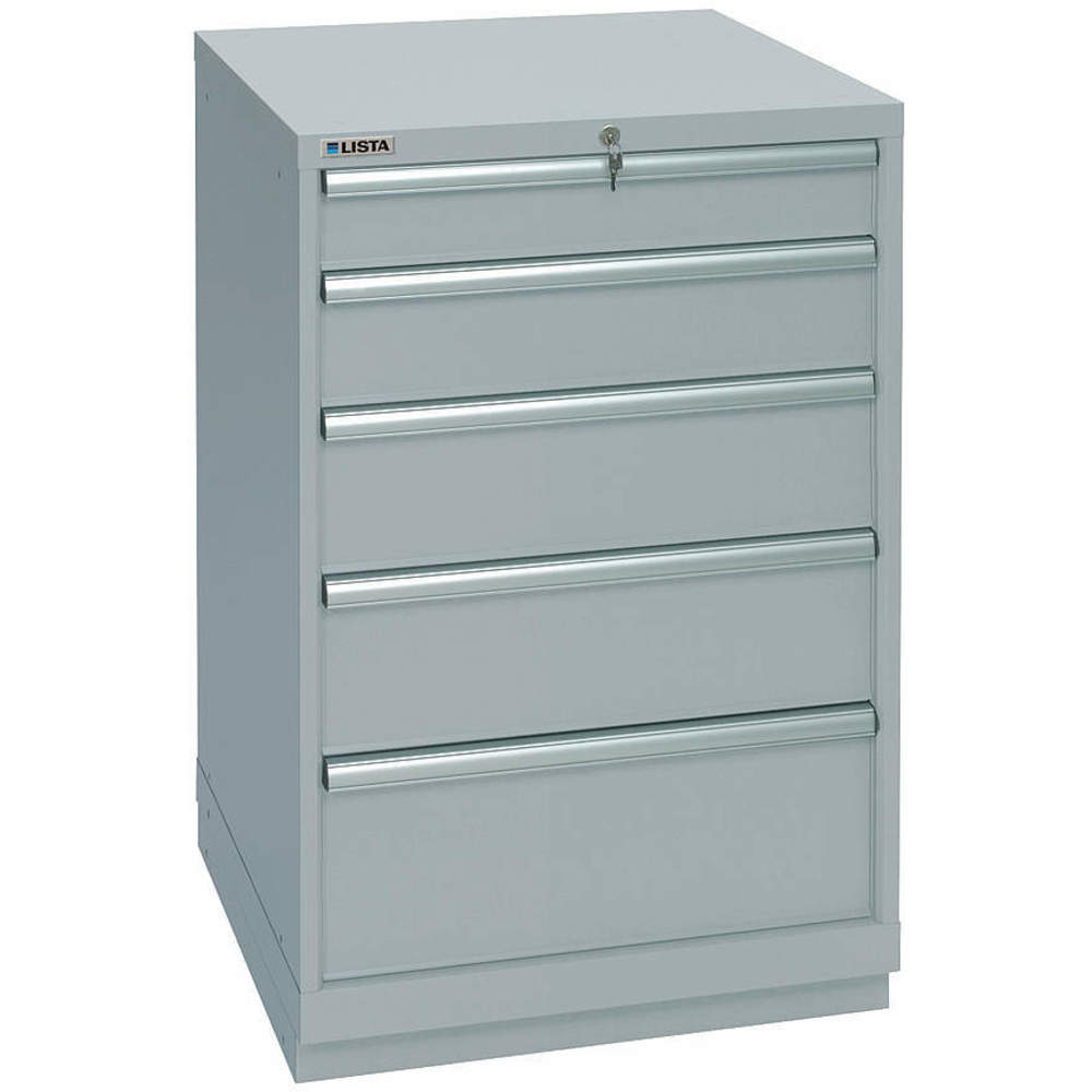 LISTA HS0900-0503FA/FT/LG Modular Drawer Cabinet 41-1/2 Inch Height | AD8BTC 4HUY6