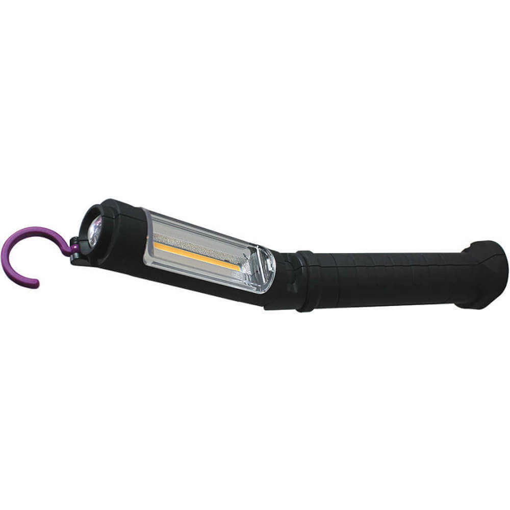 Rechargeable Hand Lamp LED 3W Black Purple