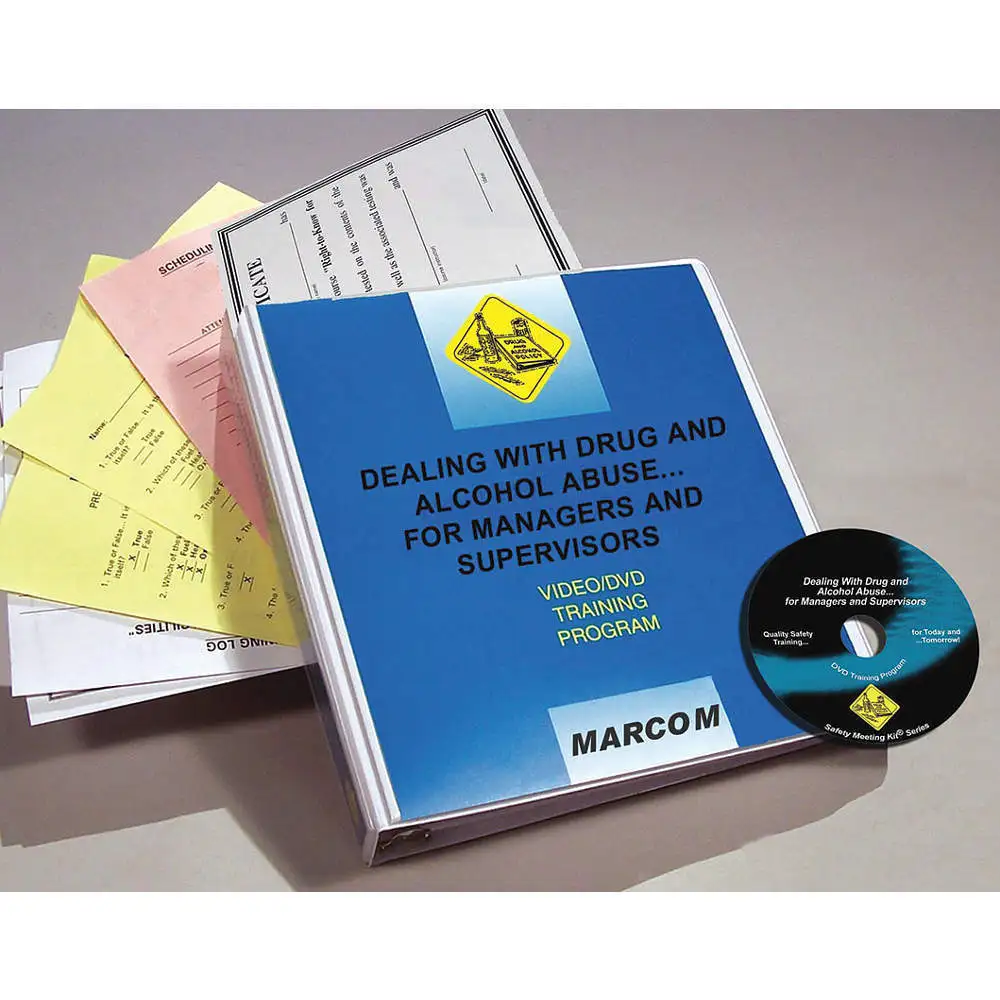 Drug Alcohol Training Managers Dvd