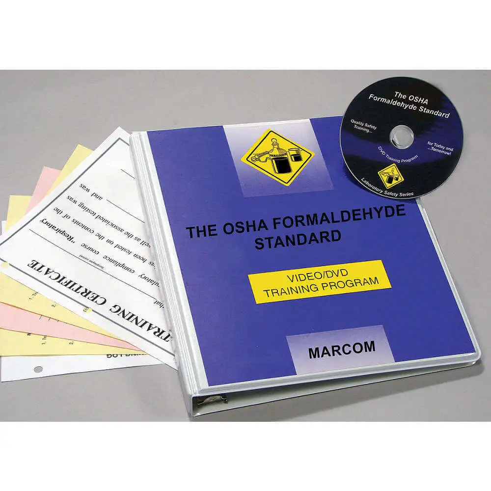 Osha Formaldehyde Standard Dvd