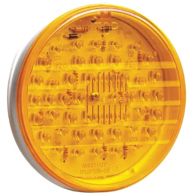 Park/turn Light Led Amber Round 4 Inch Diameter