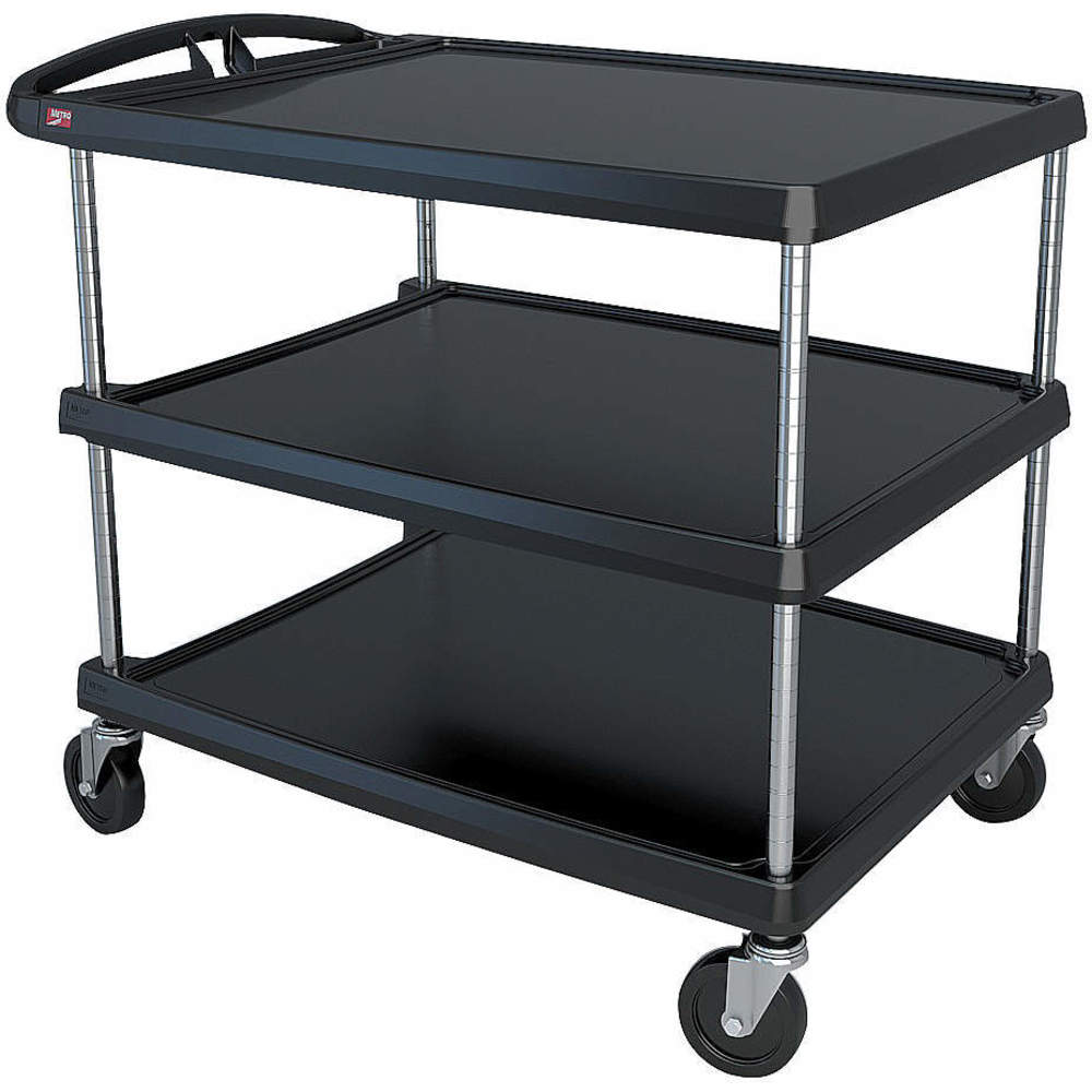 Utility Cart 500 Lb Load Capacity 3 Shelves