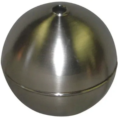 Float Ball Round Stainless Steel 5 In