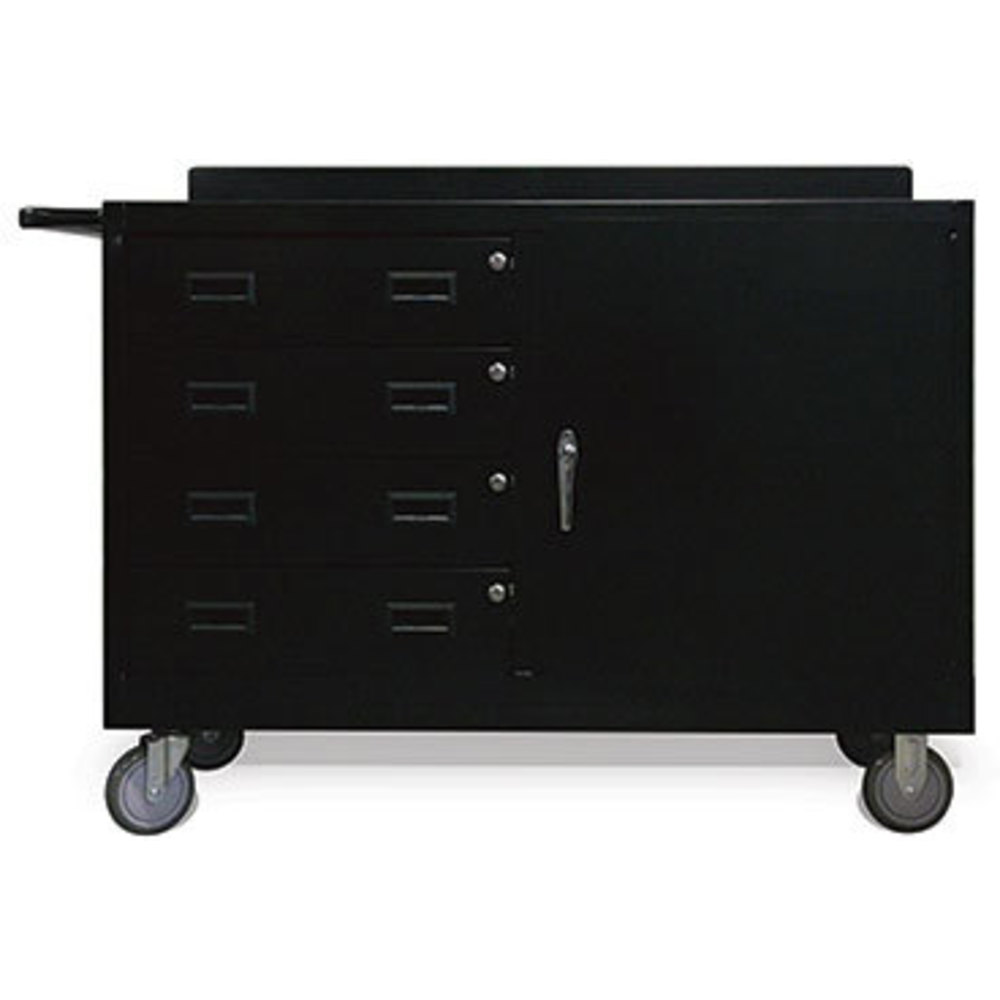 Mobile Work Center, Heavy Duty With Drawers, 48 x 18 x 38 Inch Size