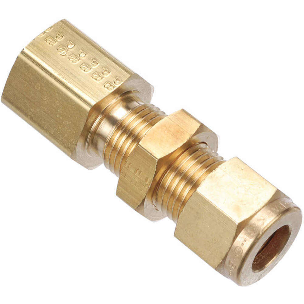 Brass Moody Compression Coupling with 1-Inch Iron Pipe or 1 1/4-inch Copper  Pipe Size 