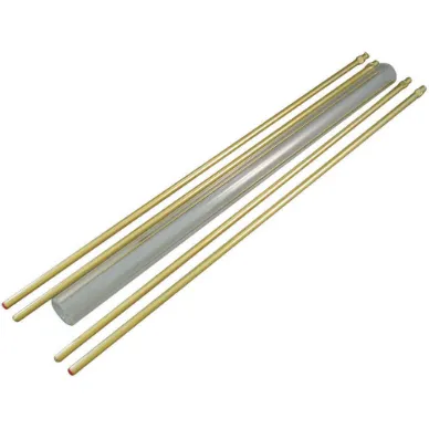 Glass Rod Kit Plain 5/8in Diameter 17 Inch Length