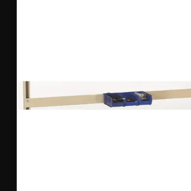 Bin Rail 60 W x 1/1/2002 D x 4 H Beige