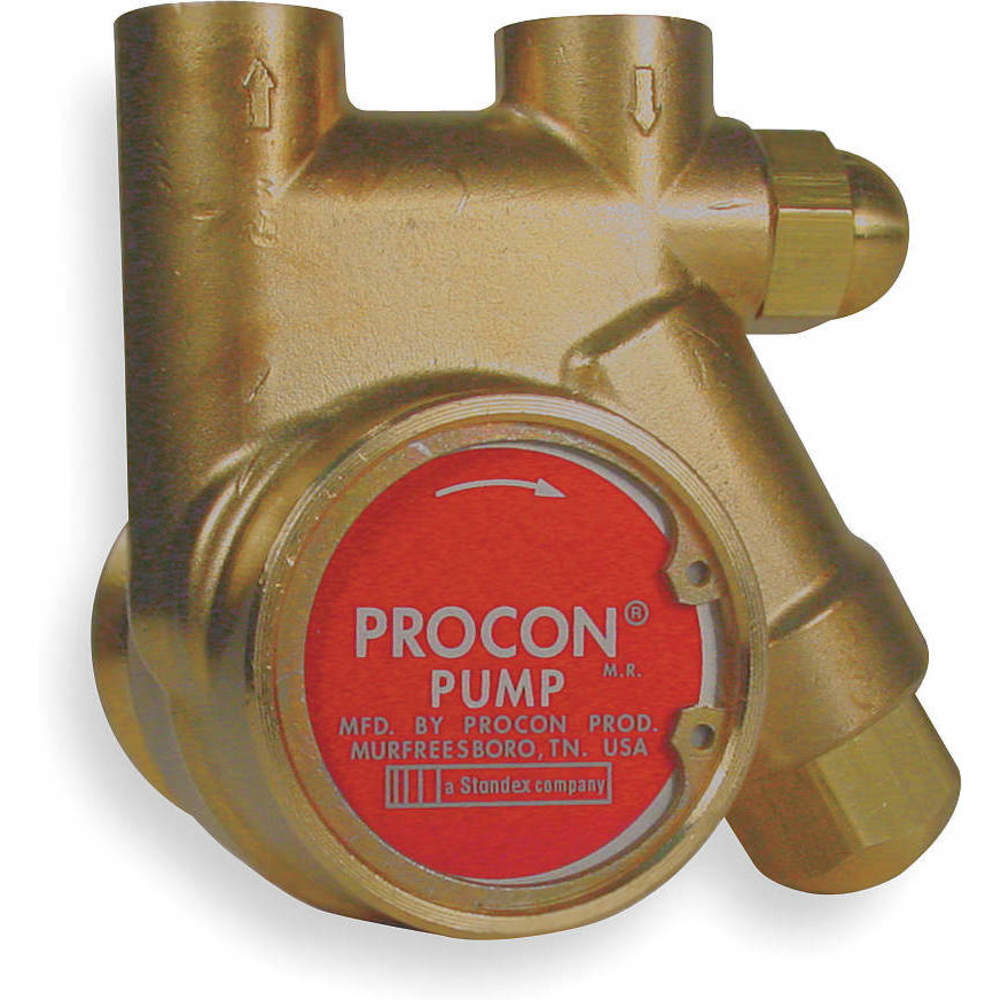 Rotary Vane Pump, 3/8 Inch NPT, 131 GPH, Low Lead Brass