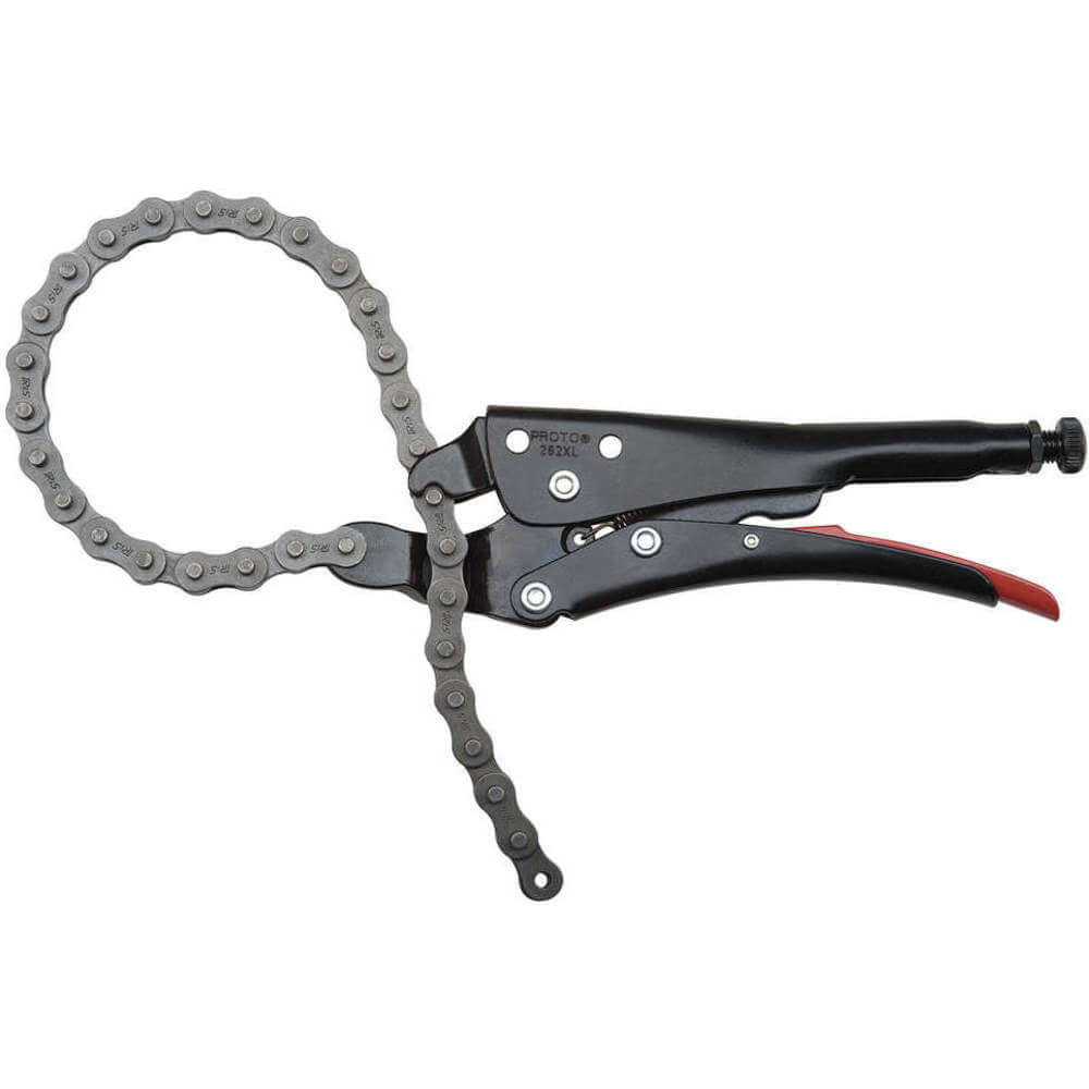 Pliers Locking Chain 9-27/32 Inch Length Chrome
