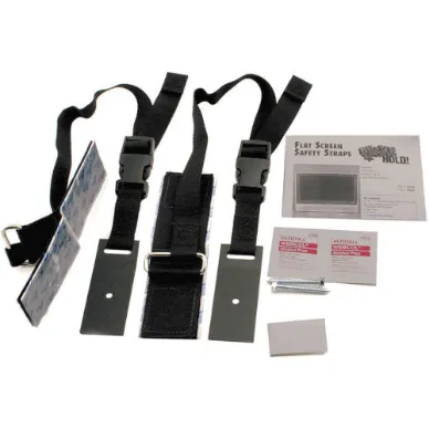 Flat Screen Safety Strap Black