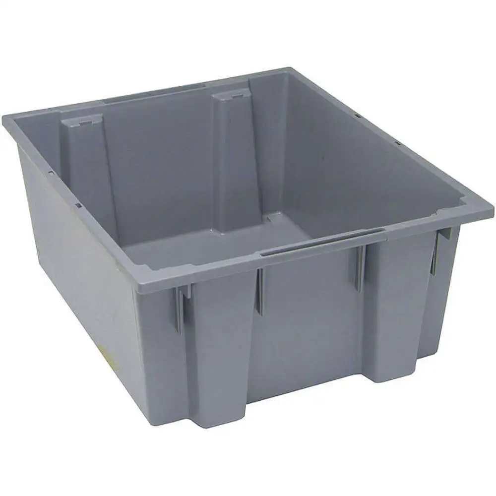 Nest And Stack Container 23-1/2 Inch Gray