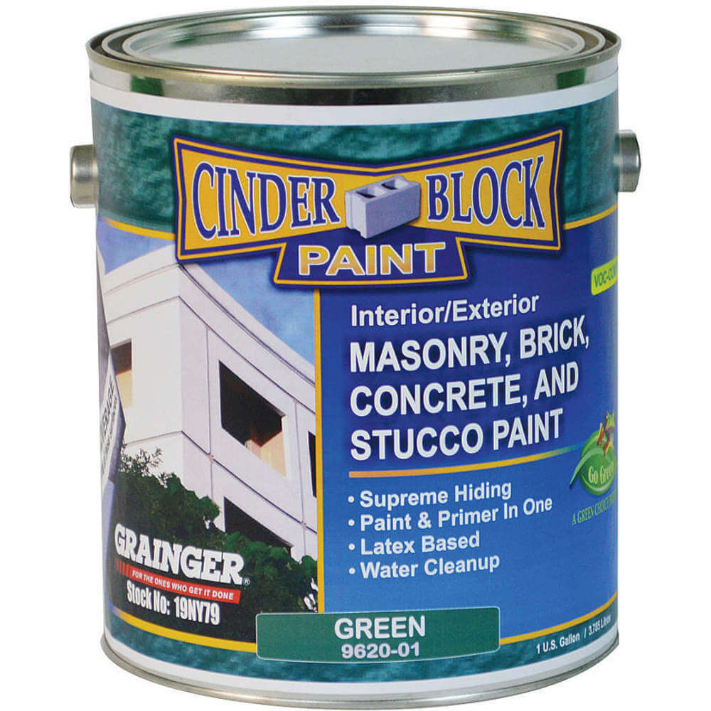 Masonry Stucco Paint Green 1 Gallon