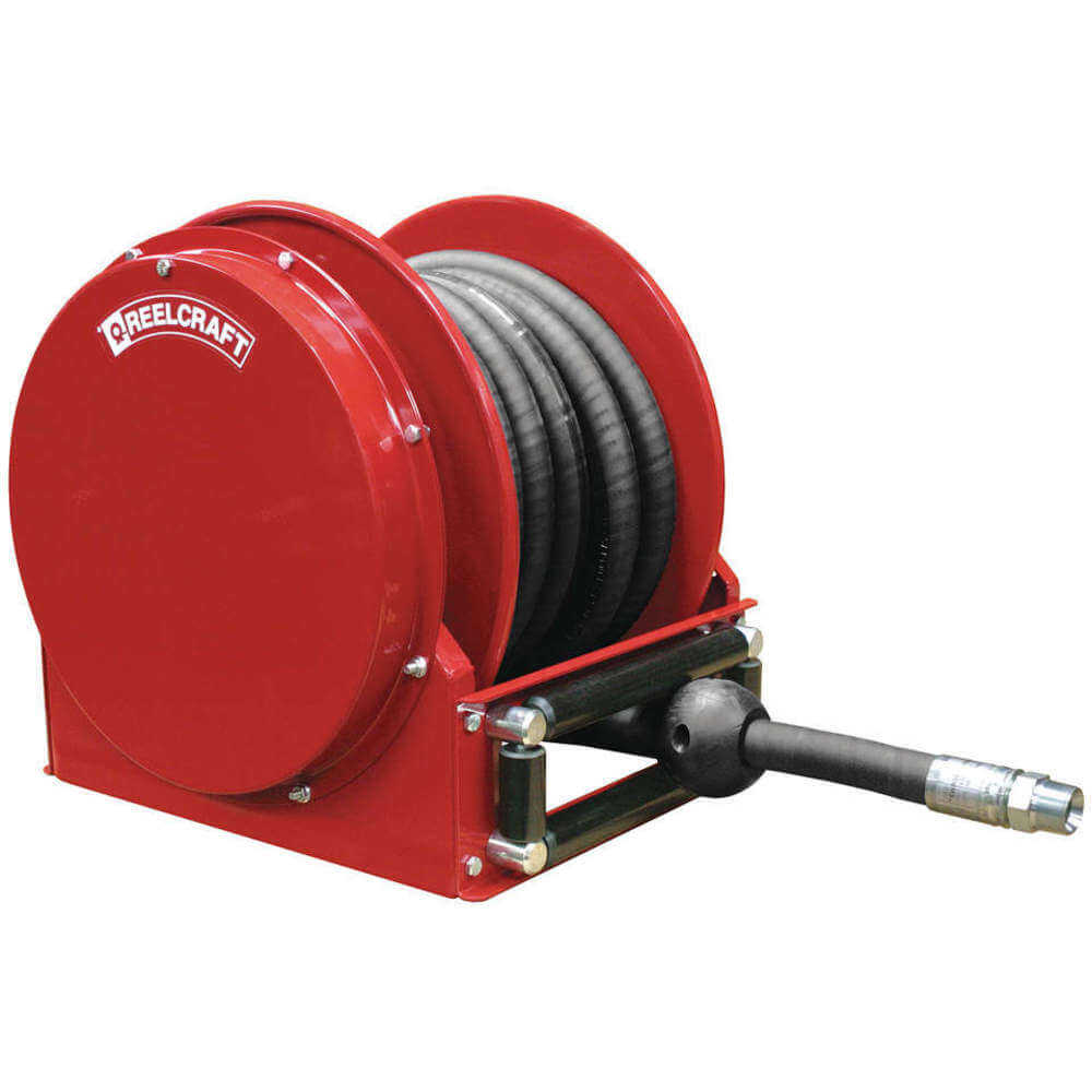 Reelcraft 7800 OLB21 Breathing Air Hose Reel, 1/2 Inch Size, 50