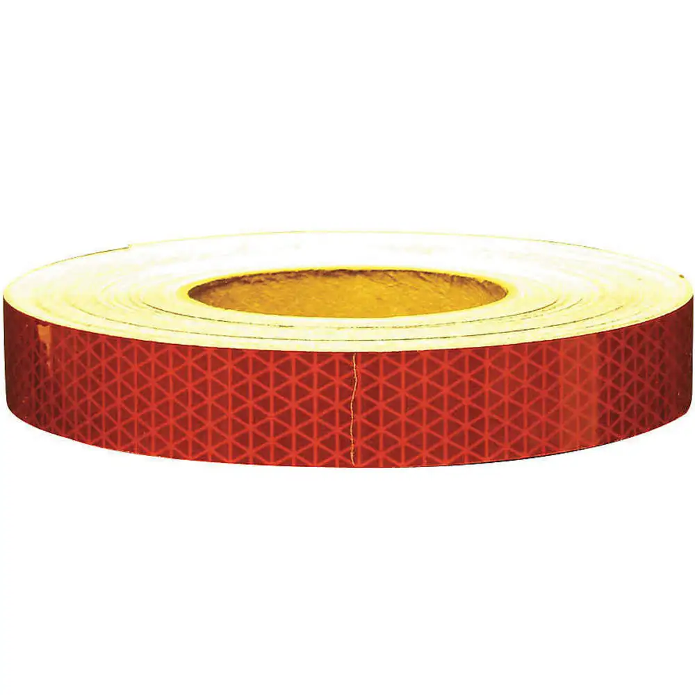 Reflective Tape W 1 Inch Length 50 Yard Red