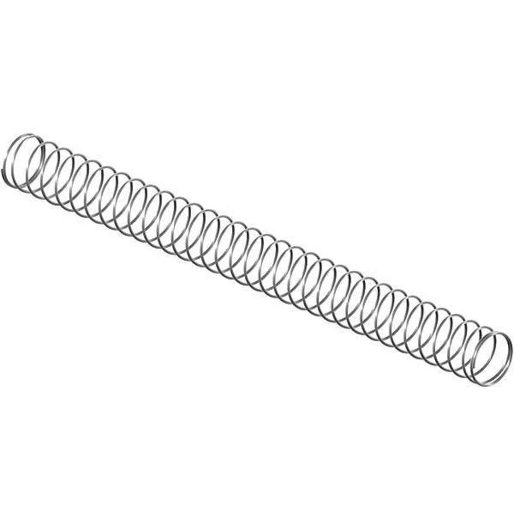 Cylindrical Spring 1.41 Inch Steel Gray