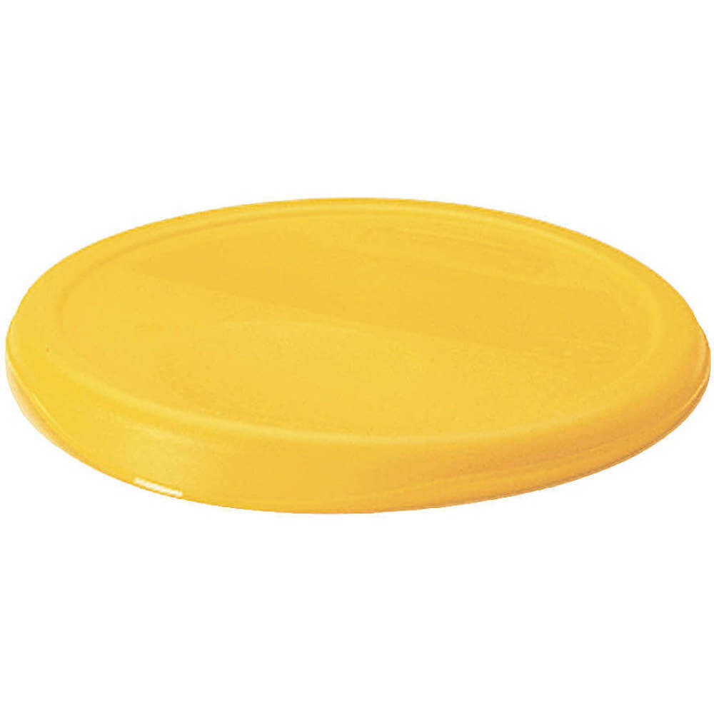 Round Storage Container Lid Yellow