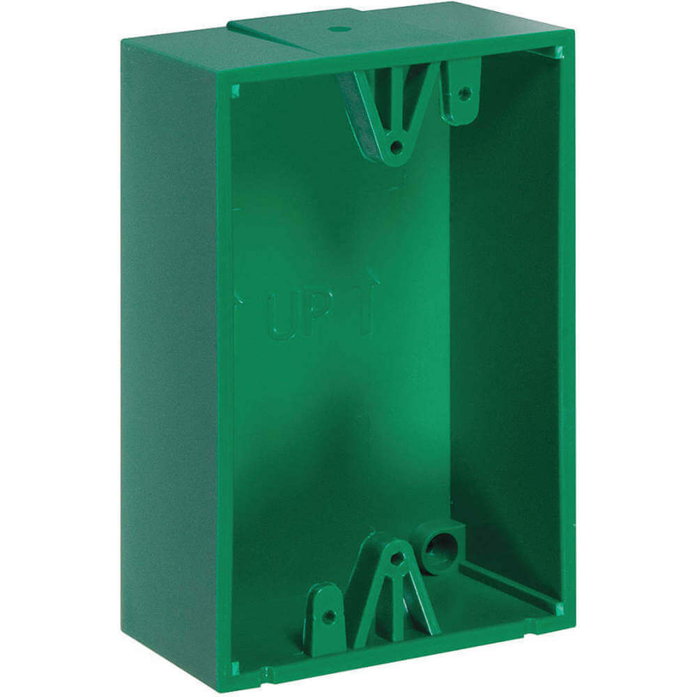 Back Box Polycarbonate Green