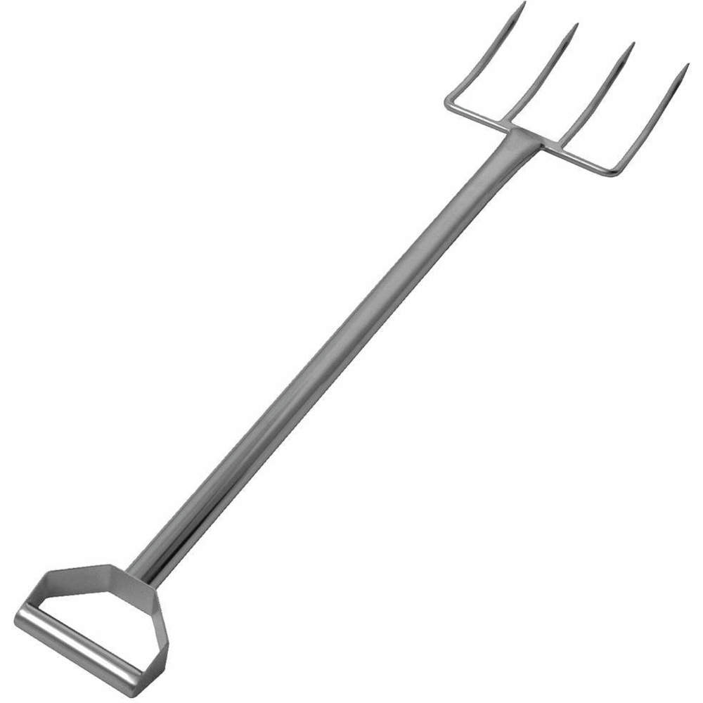 Stainless Steel Fork 4 Tines 8 1/2 In